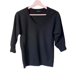 MAGASCHONI Cashmere Black Sweater Size XS / 2
